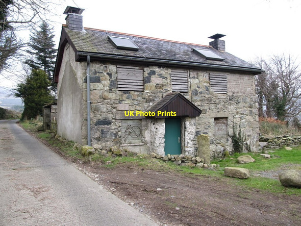 Photo 6"x4" Boarded-up house on Park Lane Rostrevor c2013