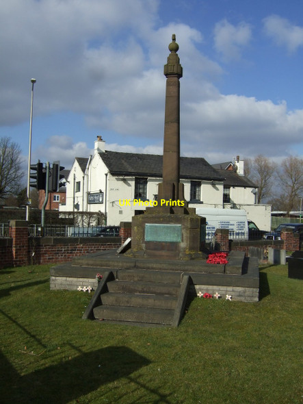 Photo 6"x4" Lowton War Memorial Golborne c2013