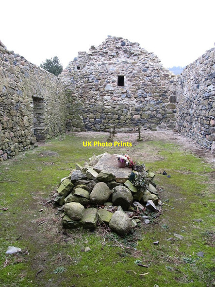 Photo 6"x4" The interior of the ruined St Bronagh Church, Kilbroney, Rostrevor Rostrevor c2013