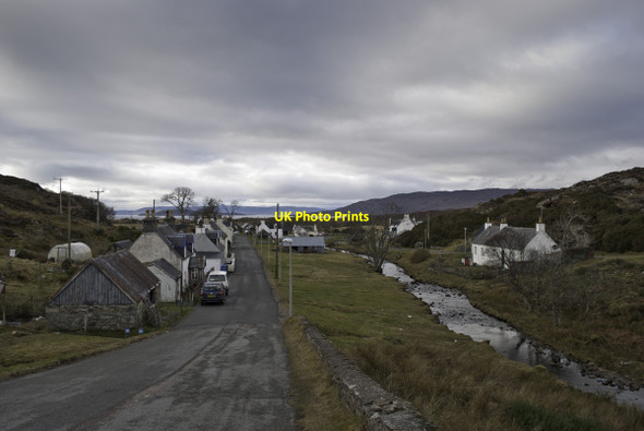 Photo 6"x4" Main street, Duirinish Di\u00f9rinis c2013