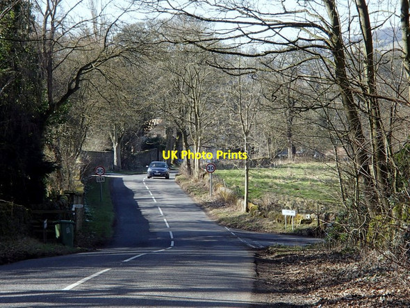 Photo 6"x4" Approaching Lea down Lea Moor Road Lea\/SK3257 c2013