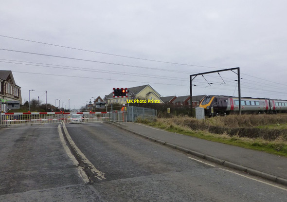 Photo 6"x4" Level crossing at Widdrington Station Widdrington Station c2013