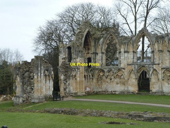 Photo 6"x4" St Mary's Abbey ruins York\/SE5951 c2013