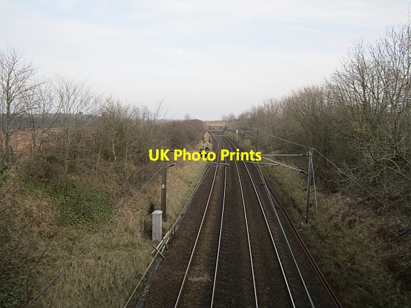 Photo 6"x4" East Coast Main Line Knowes\/NT6177 c2013