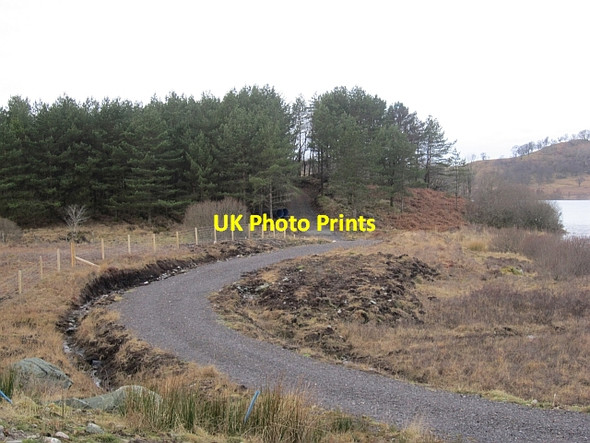 Photo 6"x4" New road, Loch Tromlee Ballimore\/NN0525 c2013