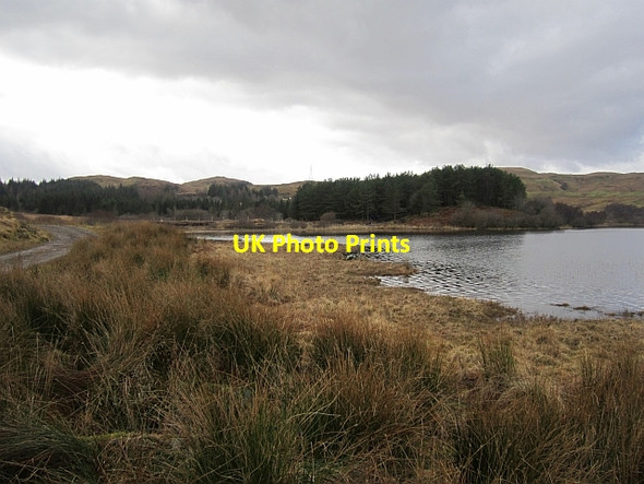Photo 6"x4" Loch Tromlee Ballimore\/NN0525 c2013