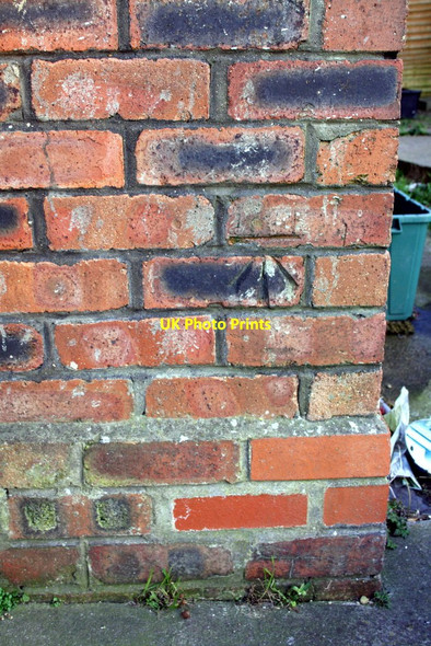 Photo 6"x4" Benchmark on #136 Filton Road Filton c2013