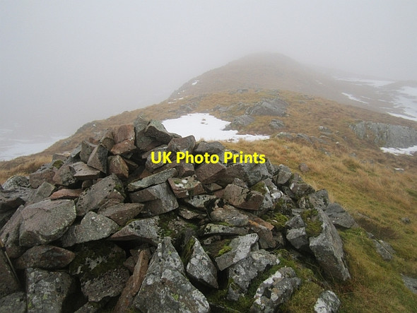 Photo 6"x4" Summit, Meall M\u00c3\u00b2r Glencoe\/NN1058 c2013