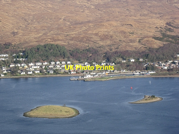 Photo 6"x4" Eilean na Creiche and Eilean a' Bhealaidh Corpach\/A'Chorpaich c2013