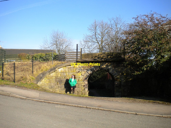 Photo 6"x4" Former tramway bridge, Crich Crich c2013