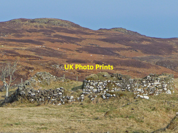 Photo 6"x4" Ruin at Galtrigill Galtrigill c2013