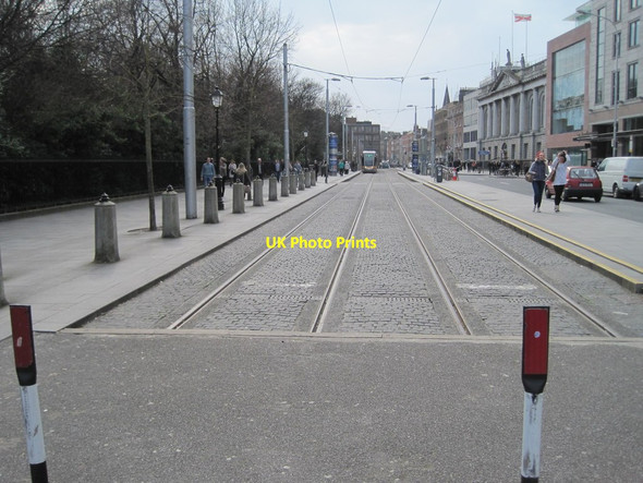 Photo 6"x4" St. Stephen's Green LUAS tram terminus, 2012 Dublin\/O1534 c2012