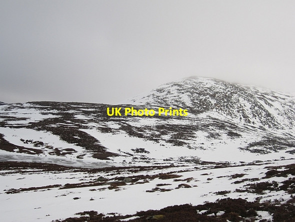 Photo 6"x4" Northeast ridge, Lochnagar Cac Carn Beag c2013