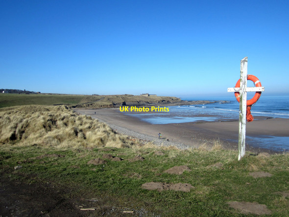 Photo 6"x4" Cocklawburn beach Cheswick c2013