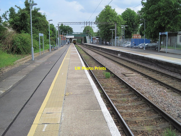 Photo 6"x4" Bush Hill Park railway station, Greater London Enfield\/TQ3396 c2012