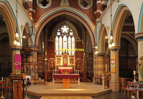 Photo 6"x4" All Hallows, Tottenham - Chancel Tottenham c2013 P1