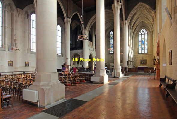 Photo 6"x4" All Hallows, Gospel Oak - South aisle Hampstead\/TQ2685 c2013