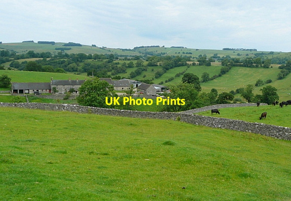 Photo 6"x4" Towards Shaw's Farm Parwich c2012