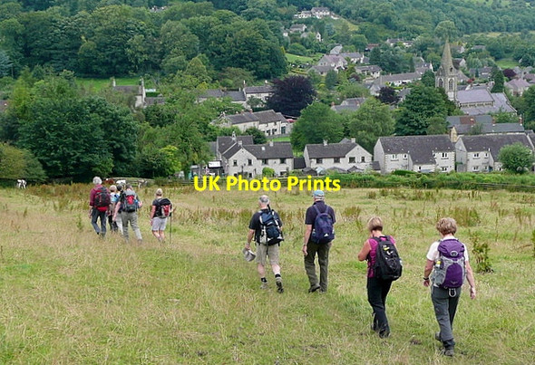 Photo 6"x4" Descent to Parwich Parwich c2012