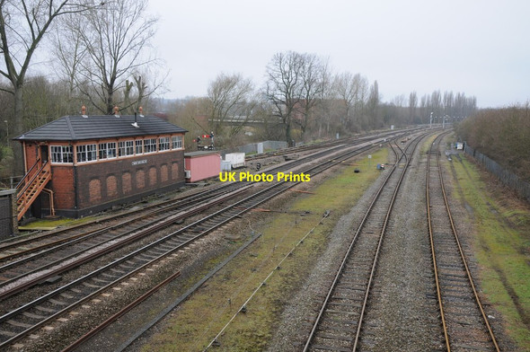 Photo 6"x4" Railway to the north of Banbury Station Banbury\/SP4540 c2013
