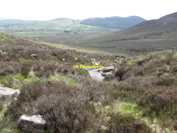 Photo 6"x4" Descending towards the Aughnaleck River Attical c2011