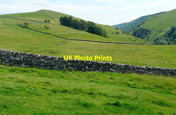 Photo 6"x4" View into Dovedale Milldale c2012