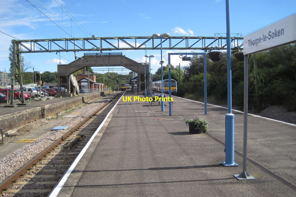 Photo 6"x4" Thorpe-le-Soken railway station Thorpe-le-Soken c2012