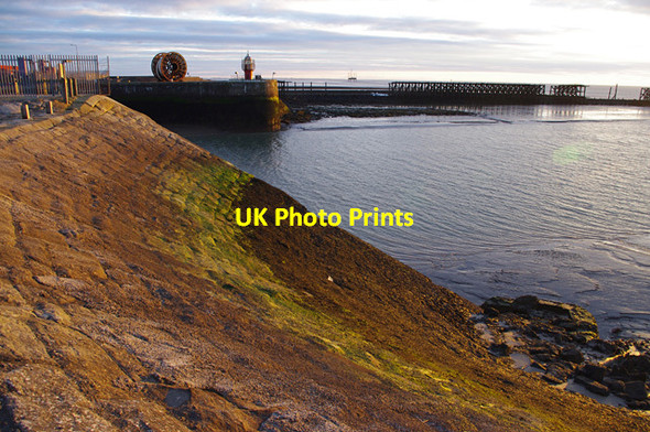 Photo 6"x4" Heysham Harbour mouth Heysham c2013