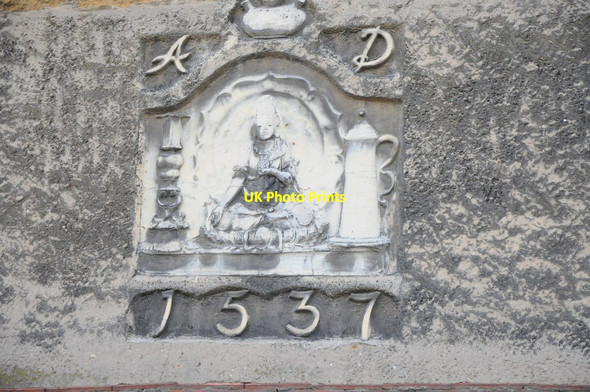 Photo 6"x4" Date on The Old Wine Shop, Banbury Banbury\/SP4540 c2013