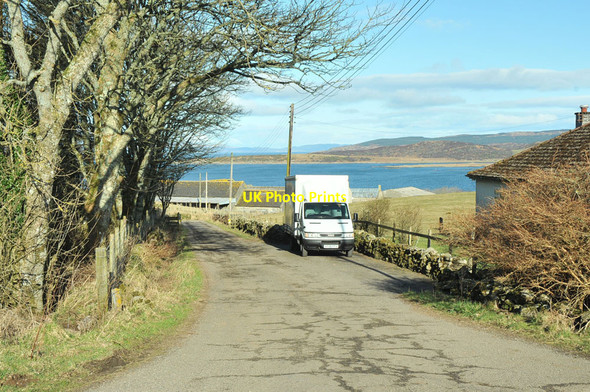 Photo 6"x4" Farm road to Stewartfield Clachan\/NR7656 c2013