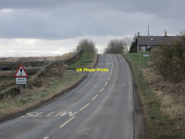 Photo 6"x4" The B6354 near Murton White House Scremerston c2013