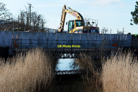 Photo 6"x4" New bridge across Afon y Glyn at Ynys Llanfihangel-y-traethau c2013