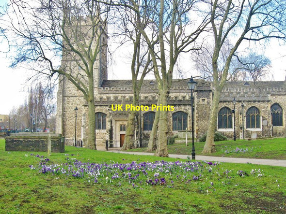 Photo 6"x4" St. Dunstan and All Saints church. Stepney, East London Stepney\/TQ3481 c2013