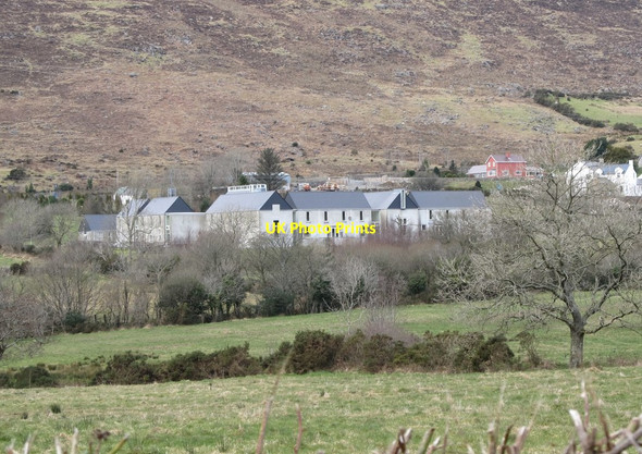 Photo 6"x4" View across farmland towards the Kilbroney River Rostrevor c2013