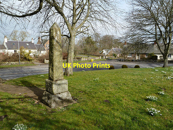 Photo 6"x4" Smailholm War Memorial East Third\/NT6436 c2013