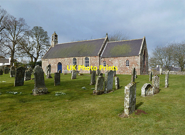 Photo 6"x4" Smailholm Parish Church East Third\/NT6436 c2013