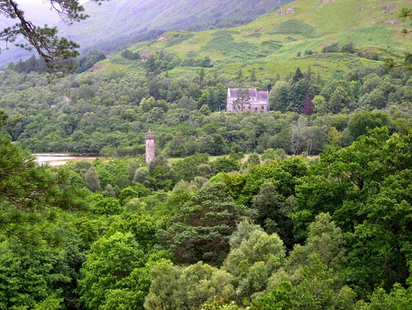 Photo 6"x4" Glenfinnan Treetops Glenfinnan c2008