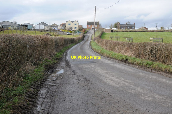Photo 6"x4" Country road off the A48 at Chaxhill Chaxhill c2013