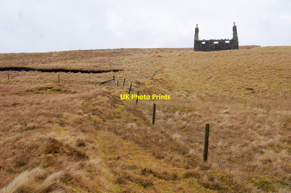 Photo 6"x4" Ruined croft house at Petester Quoys\/HP6112 c2013
