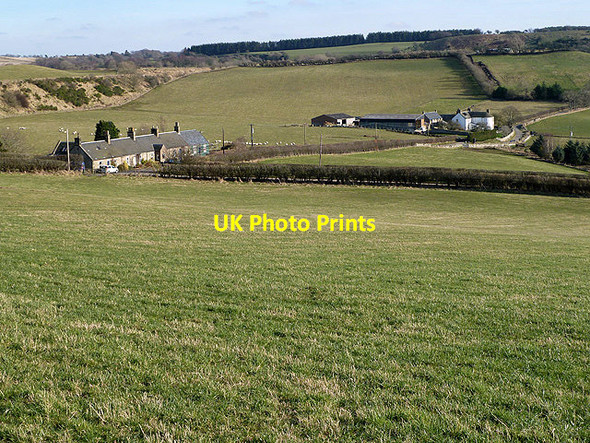 Photo 6"x4" Farmland at Borthwick Borthwick c2013