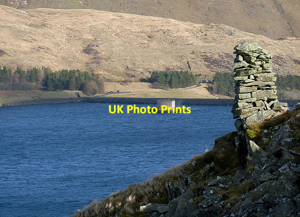 Photo 6"x4" A cairn at Long Knowe Craigierig c2013