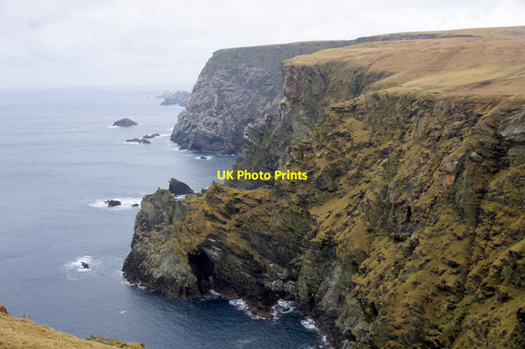 Photo 6"x4" Bluescudda Kame, Hermaness Burrafirth c2013