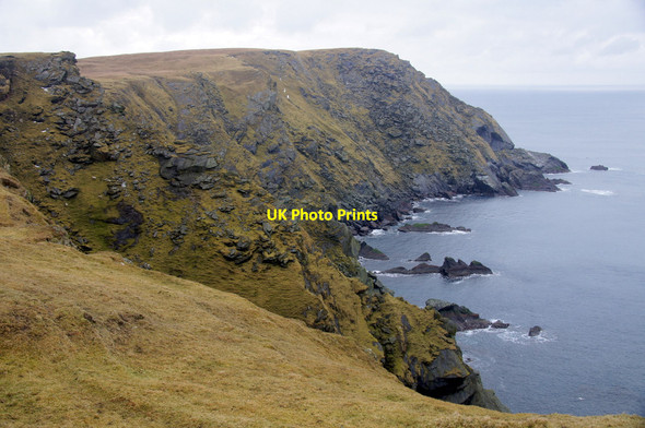 Photo 6"x4" Tonga from the east Burrafirth c2013