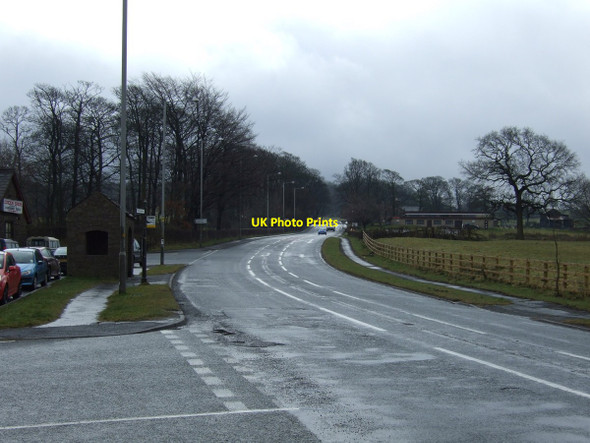 Photo 6"x4" Blackburn Old Road (A675) Hoghton c2013