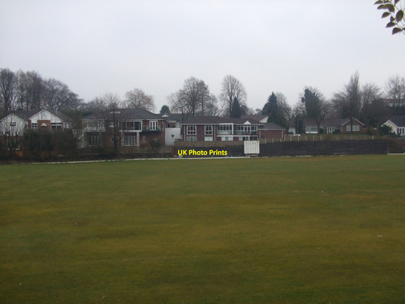 Photo 6"x4" Stand Cricket Club - Ground Whitefield\/SD8106 c2013