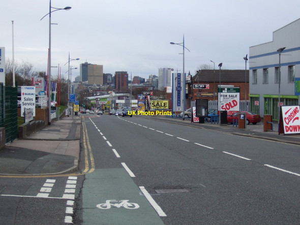 Photo 6"x4" Bury New Road (A56)  Manchester c2013