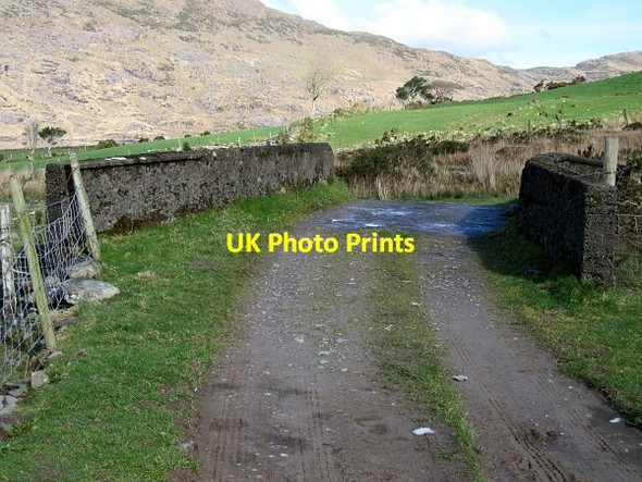 Photo 6"x4" Lane-way and Bridge Glencar\/V7284 c2013