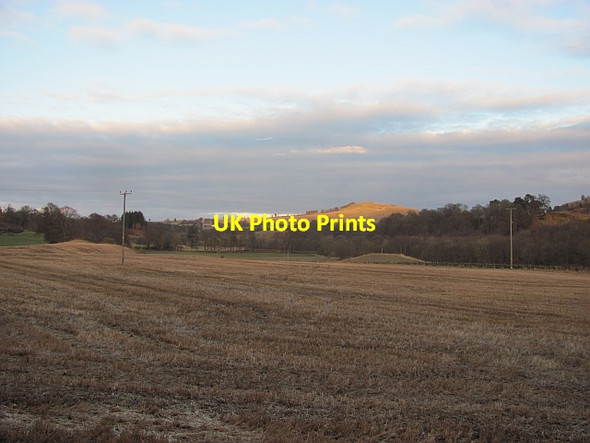 Photo 6"x4" Stubble, Hosh Crieff\/NN8621 c2013