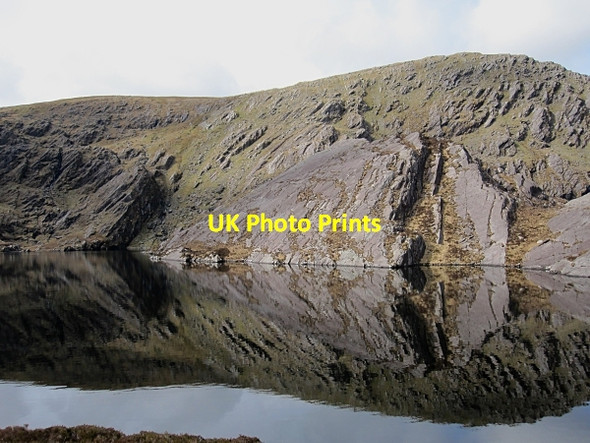 Photo 6"x4" Lake and Crag Sneem c2013