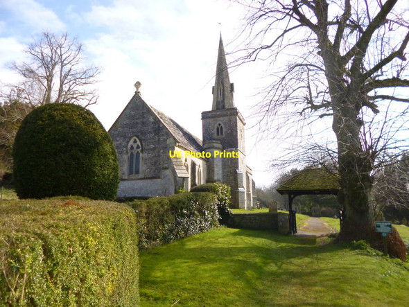 Photo 6"x4" Littlebredy, parish church Littlebredy c2013